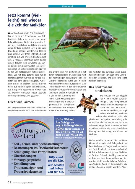 Hermannsburger Journal 2/2015