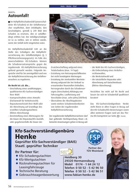 Hermannsburger Journal 2/2015