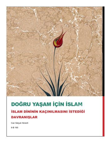 DOĞRU YAŞAM İÇİN İSLAM