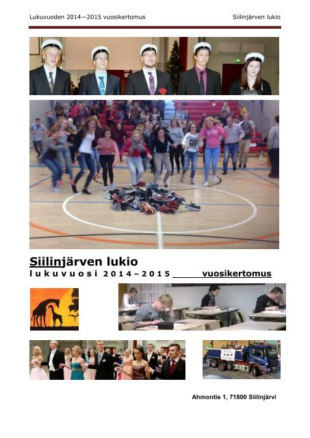 Siilinjärven lukio