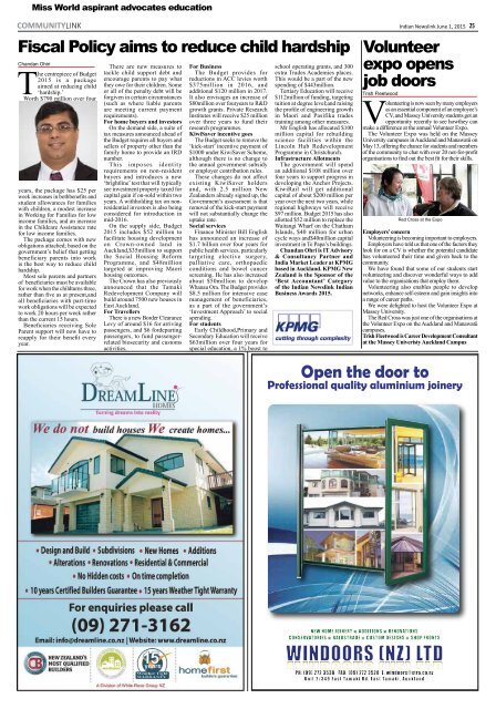 Indian Newslink Digital Edition June 1, 2015 Edition