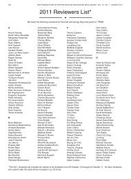 2011 Reviewers List* - IEEE Computer Society