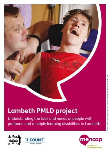 Lambeth PMLD project - the PMLD Network