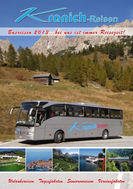 Katalog 2013... - Kranich - Reisen