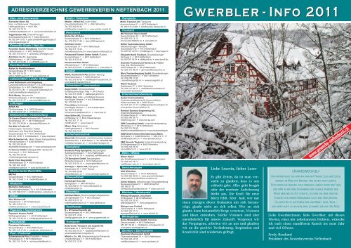 Gwerbler - Gewerbe Neftenbach