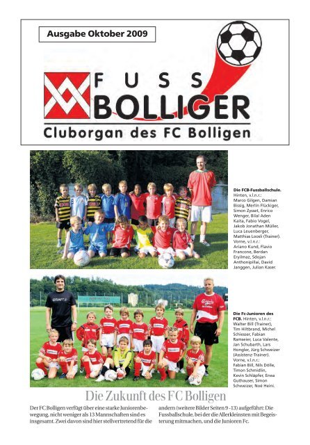 Ausgabe Oktober 2009 - FC Bolligen
