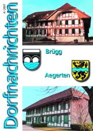 Dorfnachrichten Dezember '07 (pdf 2Mb) - Gemeinde Brügg