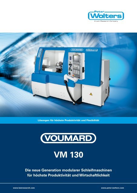 voumard vm 130 - Peter Wolters AG