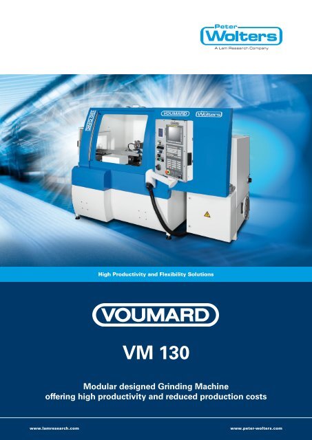 voumard vm 130 - Peter Wolters AG