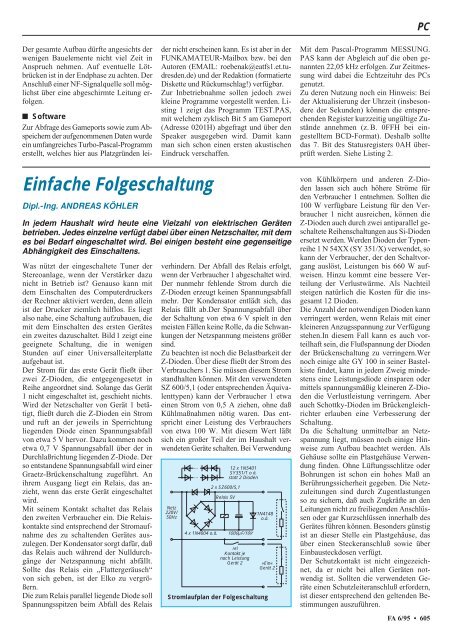 Das Magazin für Funk Elektronik · Computer