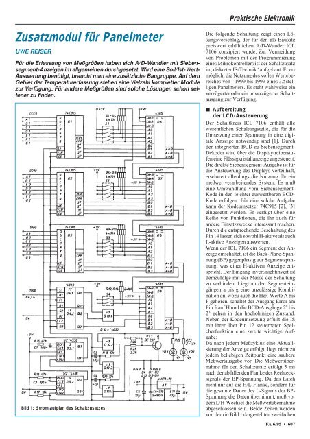 Das Magazin für Funk Elektronik · Computer