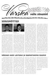 Number 3 (4) september (PDF) - VÃ¤rska vald