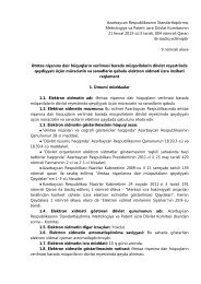 İnzibati reqlament - Standartlaşdırma, Metrologiya və Patent üzrə ...