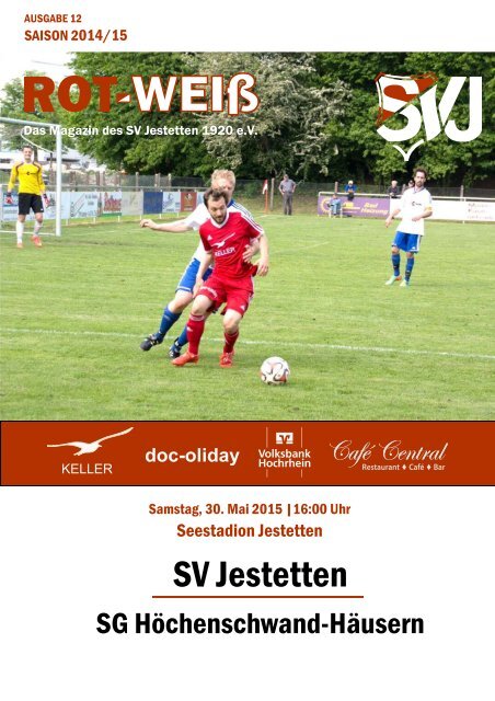 RotWeiss Ausgabe 12 Saison 2014/15