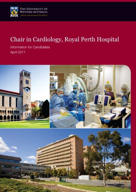 Chair in Cardiology, Royal Perth Hospital - His.admin.uwa.edu.au