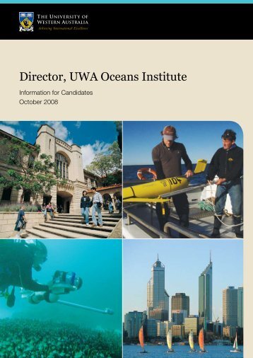 Director, UWA Oceans Institute - His.admin.uwa.edu.au - The ...