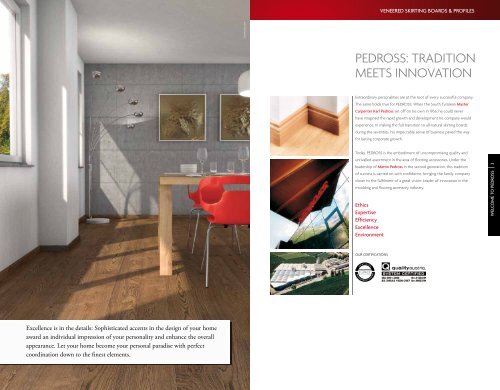 VENEERED SKIRTING BOARDS & PROFILES - Decospan