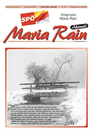 Maria Rain Aktuell - FranzRagger.at