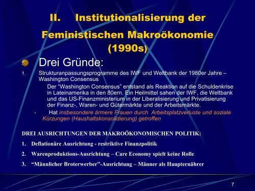 Feministische Ökonomie