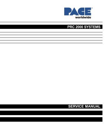 5050-0344 Rev H PRC2000_SM.pdf - PACE Worldwide