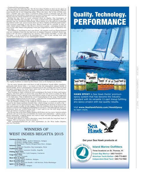 Caribbean Compass Yachting Magazine June 2015