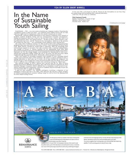 Caribbean Compass Yachting Magazine June 2015