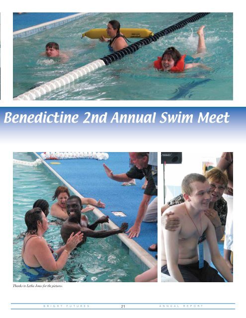 AnnuAl RepoRt for Fiscal Year 2010 - Benedictine School