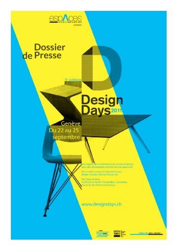 Dossier Presse de - Design Days