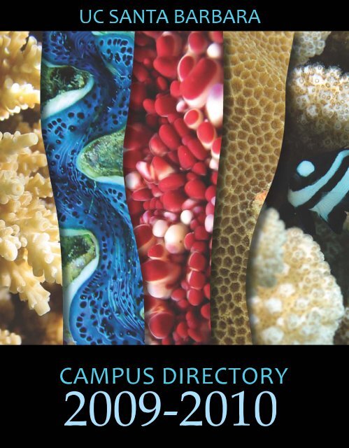 2009-2010 Campus Directory PDF - Bren School of Environmental ...