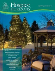 Coping with the Holidays - Hospice