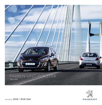 FARBEN UND POLSTER - Peugeot