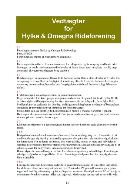 hypnyt marts09.pdf - Hylke Ridecenter