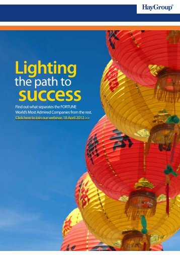 Lighting the path to success - Hay Group