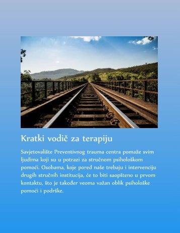 Kratki vodič za terapiju