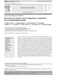 Consenso en faringoamigdalitis aguda