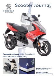 Technische Daten - Peugeot Scooters