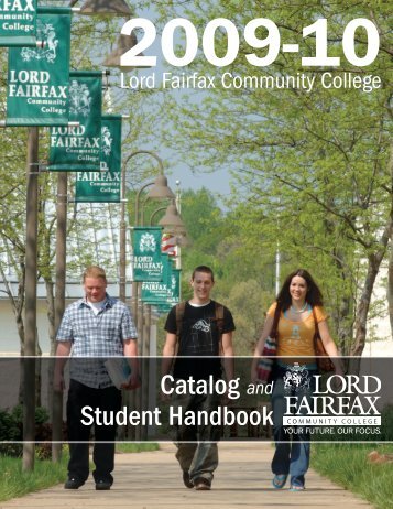 Catalog and Student Handbook - Lord Fairfax Community College