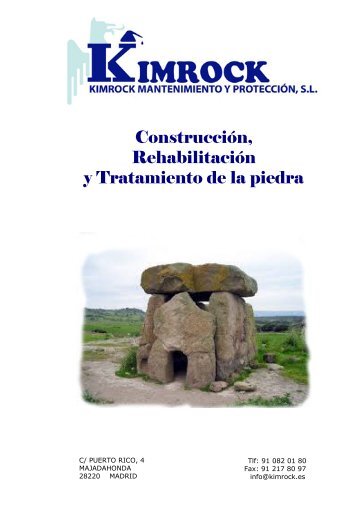 Construcción, Rehabilitación y Tratamiento de la piedra