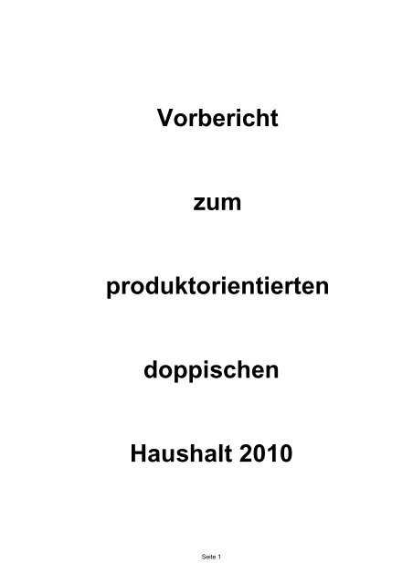 2. Neues Kommunales Haushalts- und Rechnungswesen (NKR)