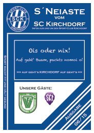 S'Neiaste vom SCK 06/2015