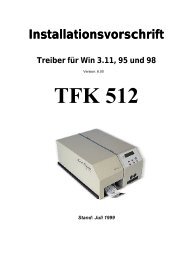 TFK Druckertreiber - F+D  Feinwerk- und Drucktechnik GmbH ...