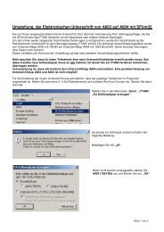 Umstellung der Elektronischen Unterschrift von A003 auf A004 mit ...