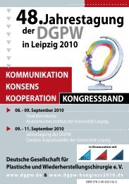 48.Jahrestagung der DGPW in Leipzig 2010 KOMMUNIKATION ...