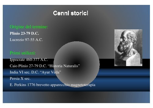 La magnetoterapia ed i campi magnetici pulsati