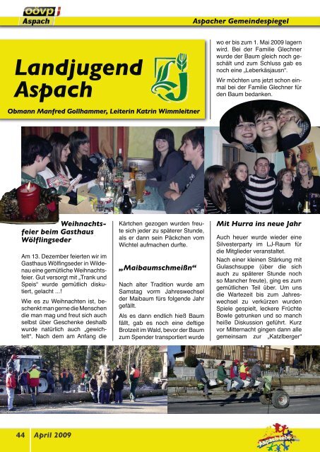 Aspacher - ÖVP Aspach [Willkommen]