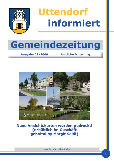 Gemeindezeitung - Helpfau-Uttendorf