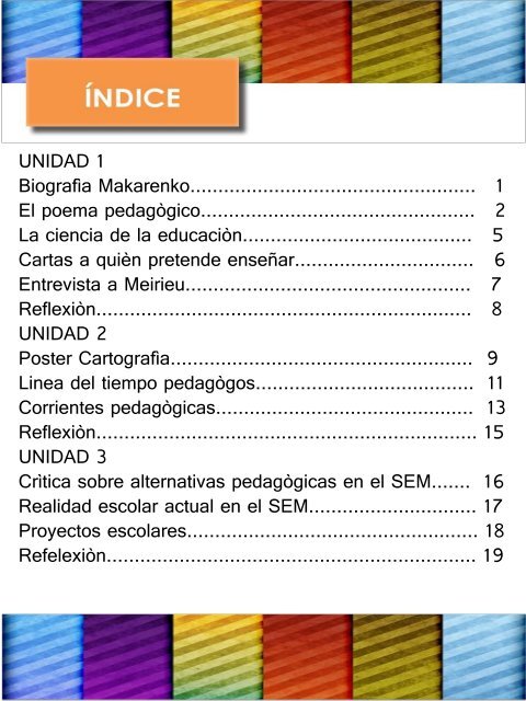 REVISTA PEDAGÒGICA PARA MAESTROS DE PRIMARIA