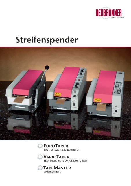 eurotaper - NEUBRONNER GmbH & Co.KG