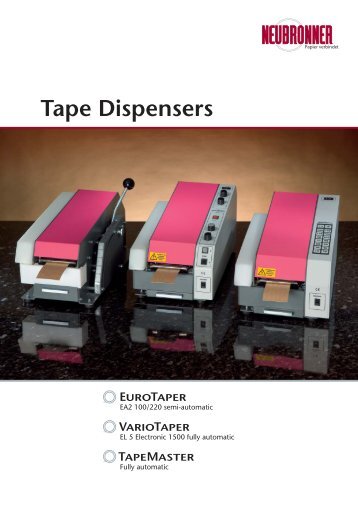 eurotaper - NEUBRONNER GmbH & Co.KG