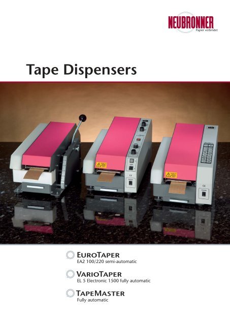 eurotaper - NEUBRONNER GmbH & Co.KG